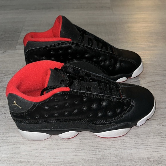 Nike Air Jordan 13 Retro Low GS “Bred” - Picture 3 of 6